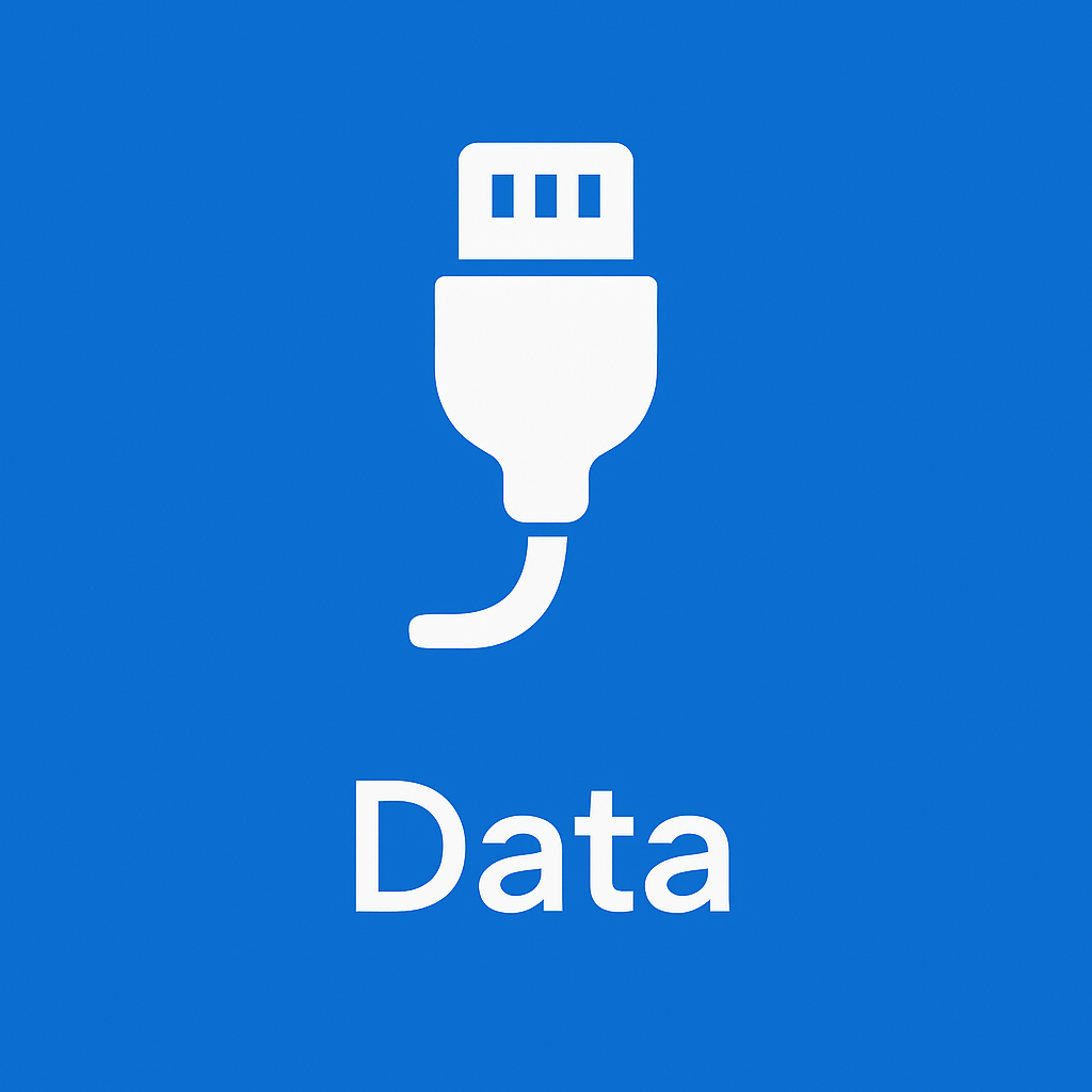 Data button homepage